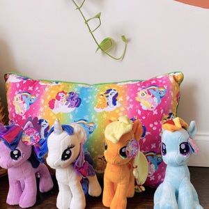 My little pony, MLP, stuffed animal, horse plushie